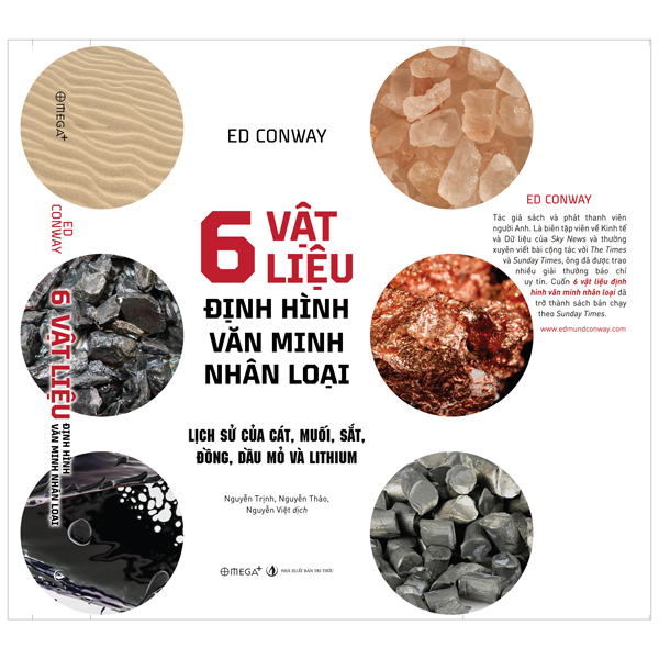 6 Vật Liệu Định Hình Văn Minh Nhân Loại - Lịch Sử Của Cát, Muối, Sắt, Đồng, Dầu Mỏ Và Lithium