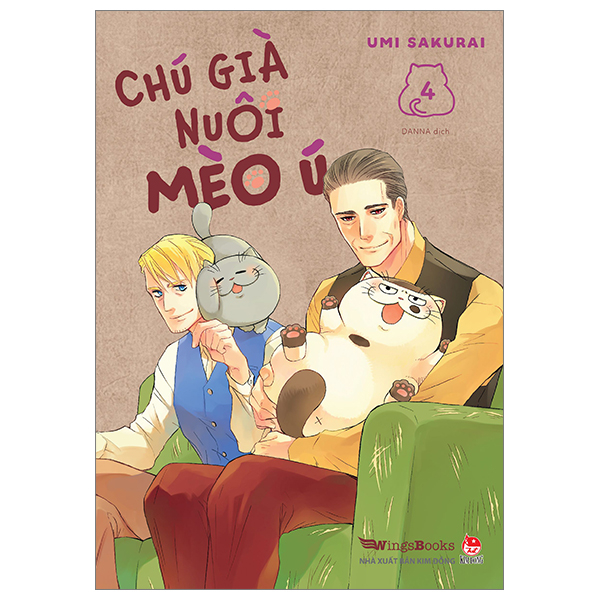 bộ chú già nuôi mèo ú - tập 4 (tái bản 2024)