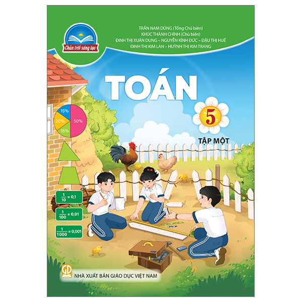 Bộ Toán 5 - Tập 1 (Chân Trời) (Chuẩn)