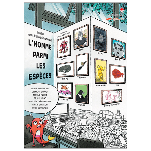 Recueil De Bandes Dessinées Vietnamiennes - L'homme Parmi Les Espèces - Người Trong Muôn Loài - Phiên Bản Tiếng Pháp